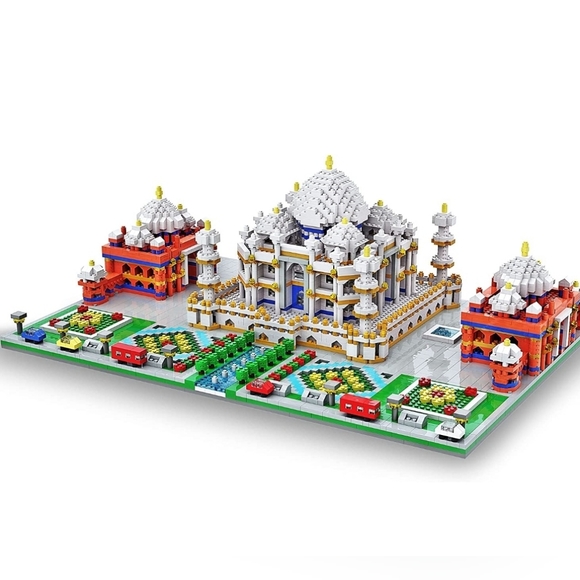 SEMKY Micro Mini Blocks Taj Mahal Famous Landmark Model - Picture 1 of 6